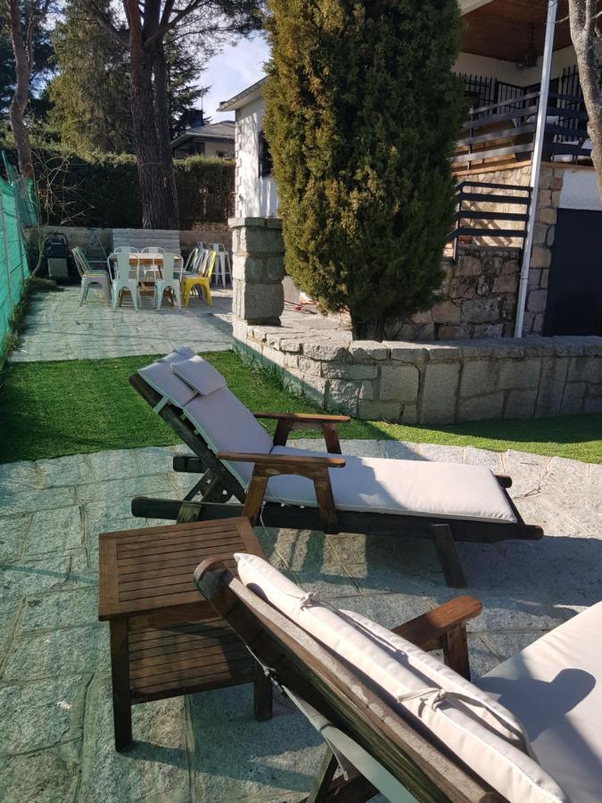 Chalet Sierra Guadarrama - La Ponderosa Pon351 Manzanares El Real Exterior foto